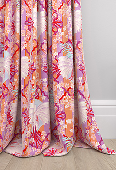 Faded Glamour, Fairground Stripe - Made To Measure Curtains